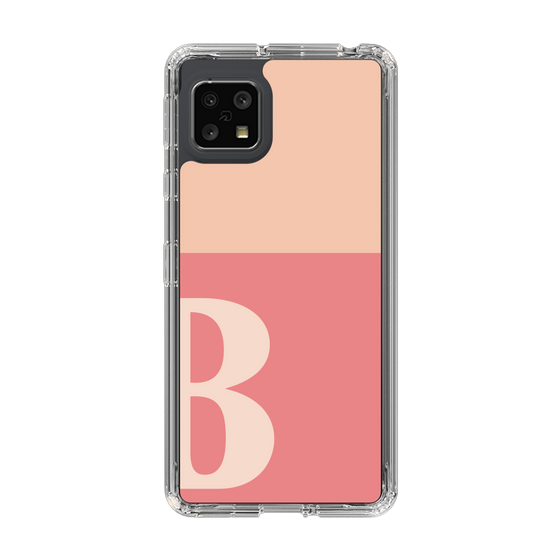 Slim Protection Case［ Original - initial two tone - B pink ］