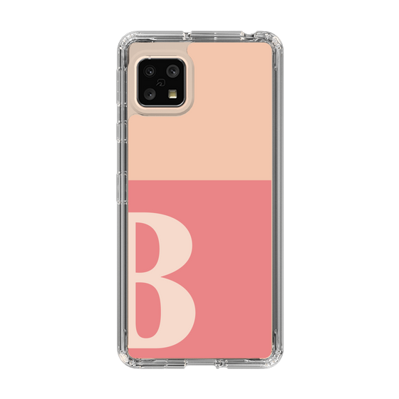 Slim Protection Case［ Original - initial two tone - B pink ］