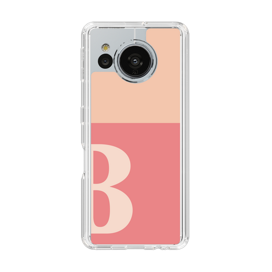 Slim Protection Case［ Original - initial two tone - B pink ］