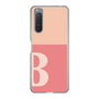 Slim Protection Case［ Original - initial two tone - B pink ］