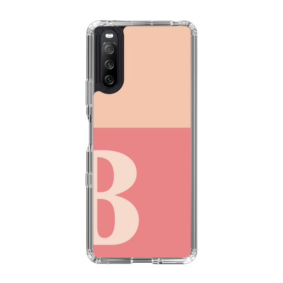 Slim Protection Case［ Original - initial two tone - B pink ］