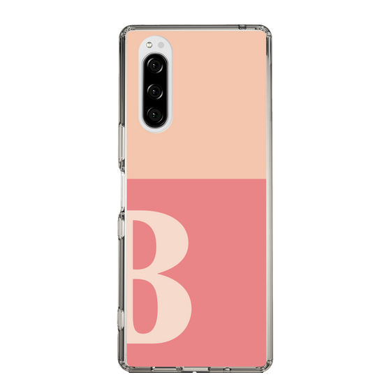 Slim Protection Case［ Original - initial two tone - B pink ］