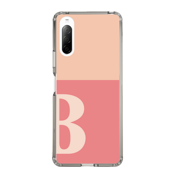 Slim Protection Case［ Original - initial two tone - B pink ］