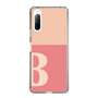 Slim Protection Case［ Original - initial two tone - B pink ］