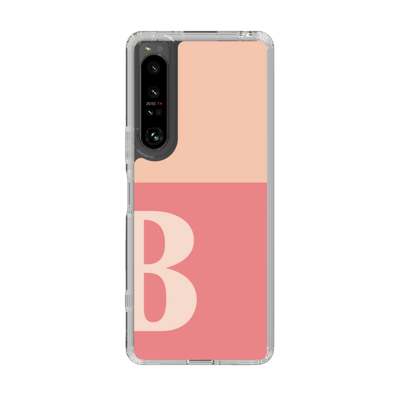 Slim Protection Case［ Original - initial two tone - B pink ］