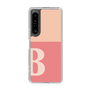 Slim Protection Case［ Original - initial two tone - B pink ］