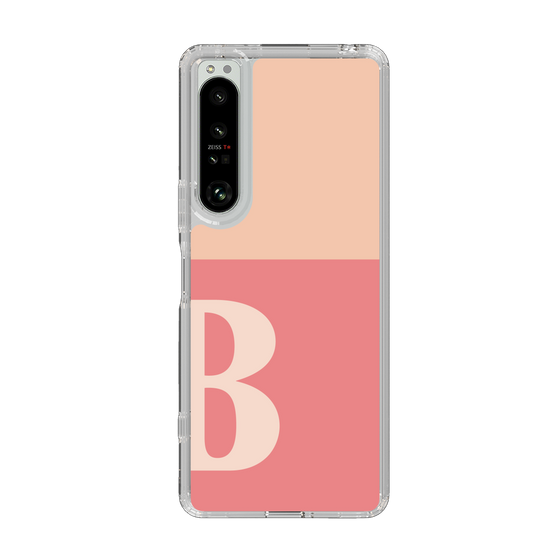 Slim Protection Case［ Original - initial two tone - B pink ］