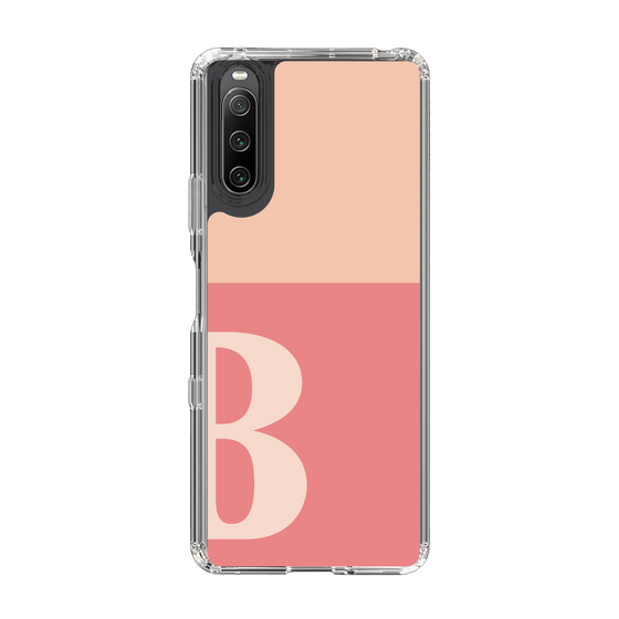 Slim Protection Case［ Original - initial two tone - B pink ］