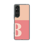 Slim Protection Case［ Original - initial two tone - B pink ］