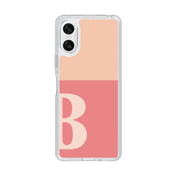 Slim Protection Case［ Original - initial two tone - B pink ］