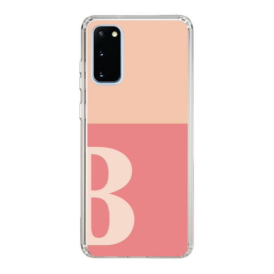 Slim Protection Case［ Original - initial two tone - B pink ］