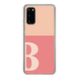 Slim Protection Case［ Original - initial two tone - B pink ］