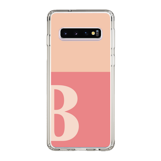 Slim Protection Case［ Original - initial two tone - B pink ］