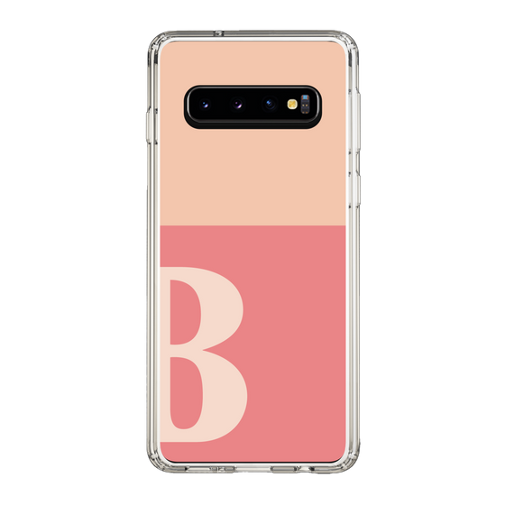 Slim Protection Case［ Original - initial two tone - B pink ］