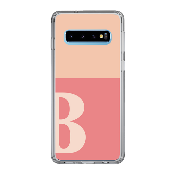 Slim Protection Case［ Original - initial two tone - B pink ］