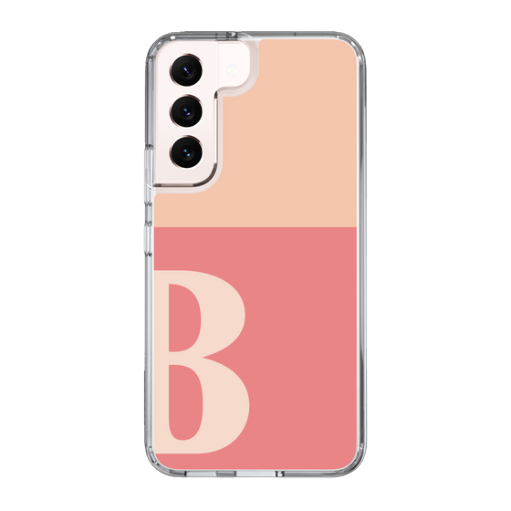 Slim Protection Case［ Original - initial two tone - B pink ］