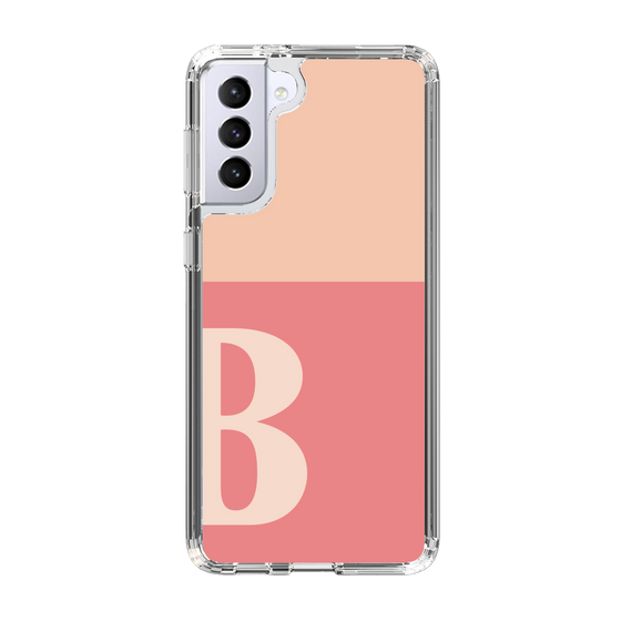 Slim Protection Case［ Original - initial two tone - B pink ］