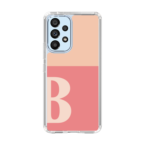 Slim Protection Case［ Original - initial two tone - B pink ］