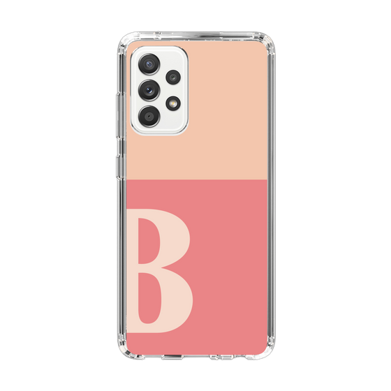Slim Protection Case［ Original - initial two tone - B pink ］