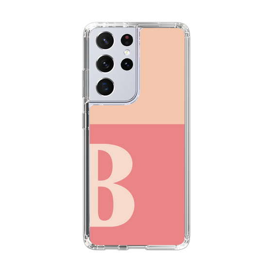 Slim Protection Case［ Original - initial two tone - B pink ］