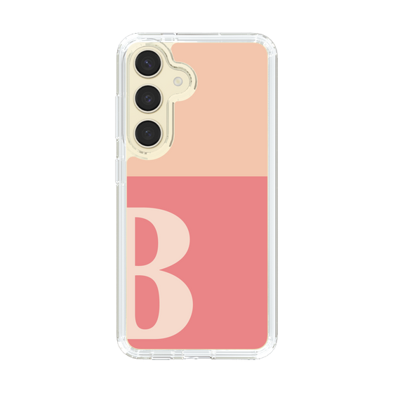 Slim Protection Case［ Original - initial two tone - B pink ］