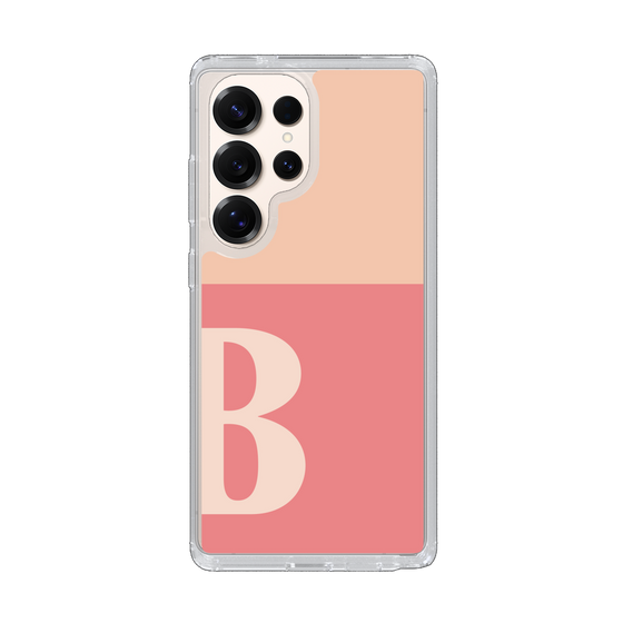 Slim Protection Case［ Original - initial two tone - B pink ］