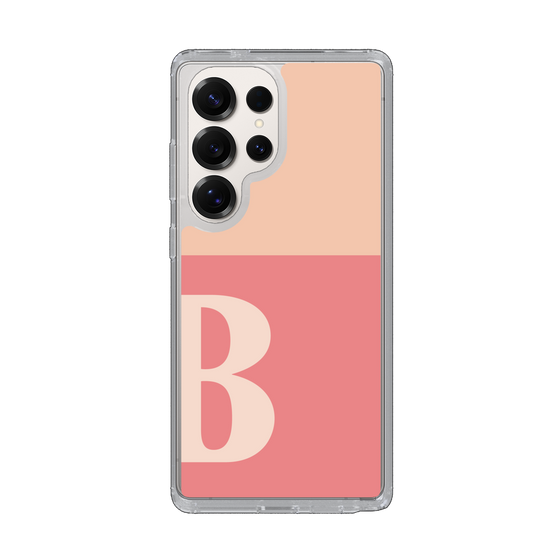 Slim Protection Case［ Original - initial two tone - B pink ］