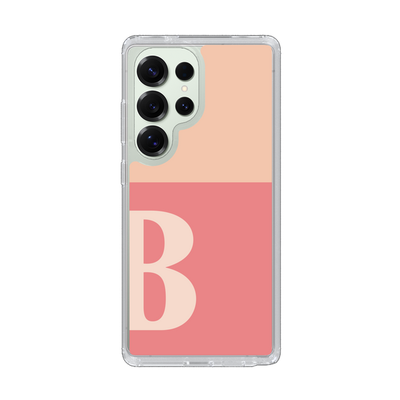 Slim Protection Case［ Original - initial two tone - B pink ］