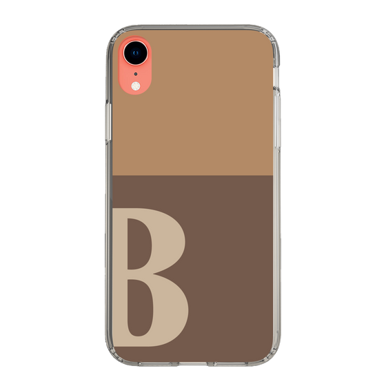 Slim Protection Case［ Original - initial two tone - B brown ］