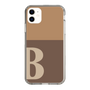 Slim Protection Case［ Original - initial two tone - B brown ］