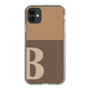 Slim Protection Case［ Original - initial two tone - B brown ］