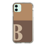 Slim Protection Case［ Original - initial two tone - B brown ］