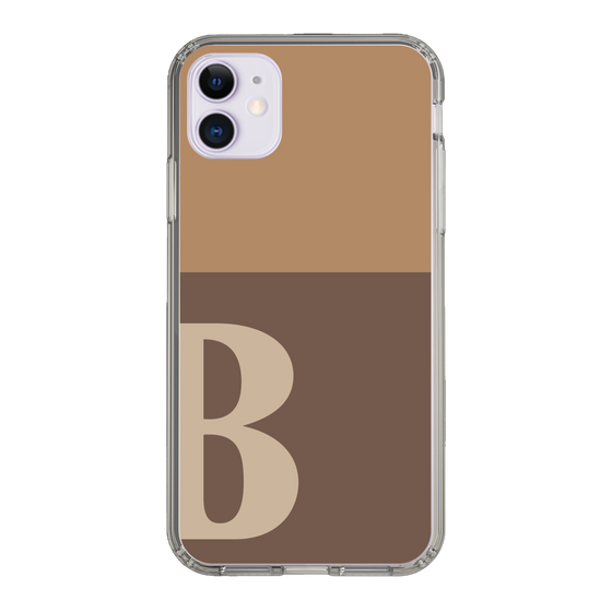 Slim Protection Case［ Original - initial two tone - B brown ］