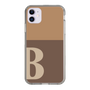 Slim Protection Case［ Original - initial two tone - B brown ］