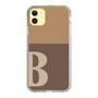Slim Protection Case［ Original - initial two tone - B brown ］