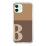 Slim Protection Case［ Original - initial two tone - B brown ］