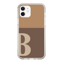 Slim Protection Case［ Original - initial two tone - B brown ］