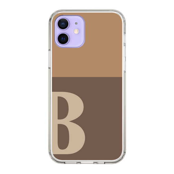Slim Protection Case［ Original - initial two tone - B brown ］