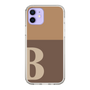 Slim Protection Case［ Original - initial two tone - B brown ］