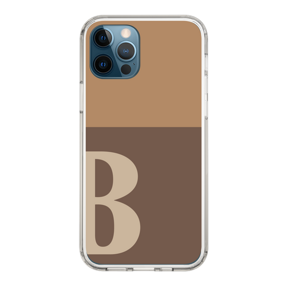 Slim Protection Case［ Original - initial two tone - B brown ］