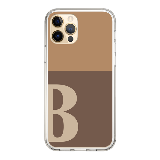 Slim Protection Case［ Original - initial two tone - B brown ］