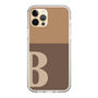 Slim Protection Case［ Original - initial two tone - B brown ］