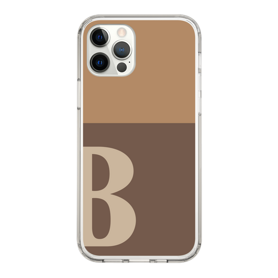Slim Protection Case［ Original - initial two tone - B brown ］