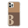 Slim Protection Case［ Original - initial two tone - B brown ］