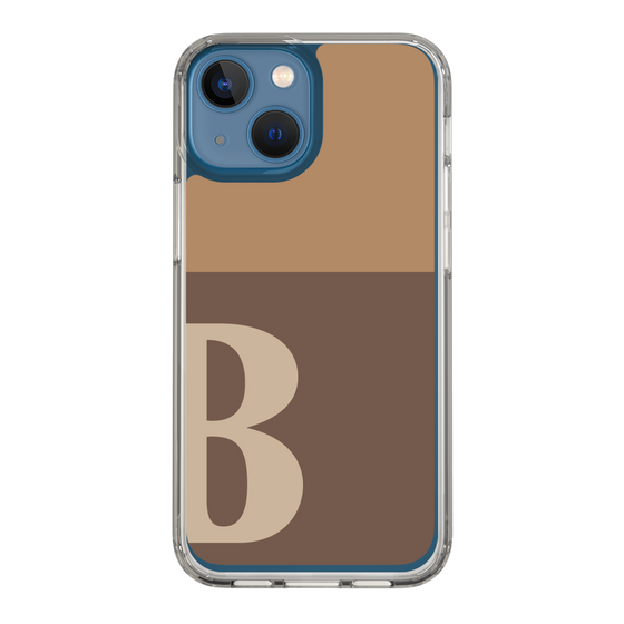 Slim Protection Case［ Original - initial two tone - B brown ］