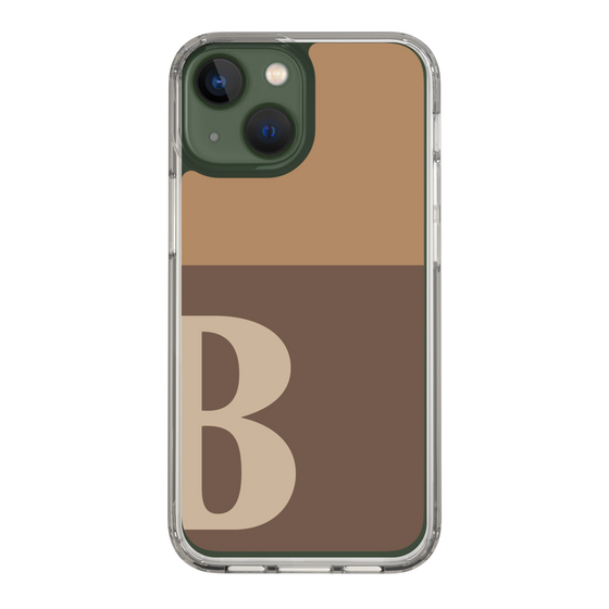 Slim Protection Case［ Original - initial two tone - B brown ］