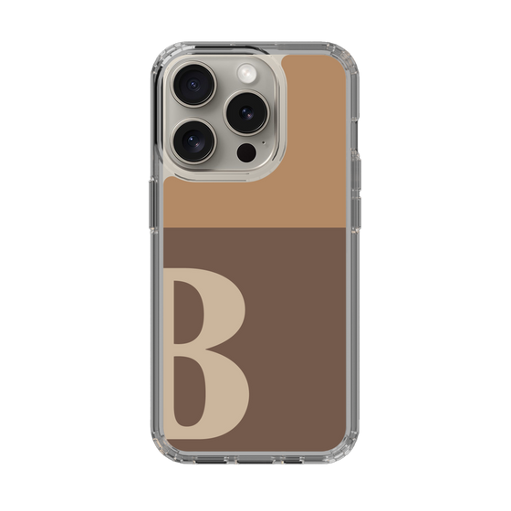 Slim Protection Case［ Original - initial two tone - B brown ］