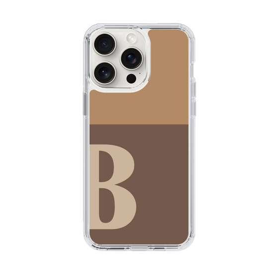 Slim Protection Case［ Original - initial two tone - B brown ］