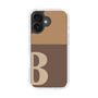 Slim Protection Case［ オリジナル - initial two tone - B brown ］