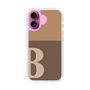 Slim Protection Case［ オリジナル - initial two tone - B brown ］